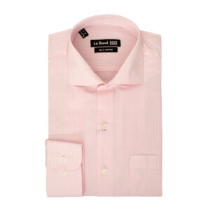Le Bond Designer Wear Pink Regular Fit Long Sleeve Men’s Shirt