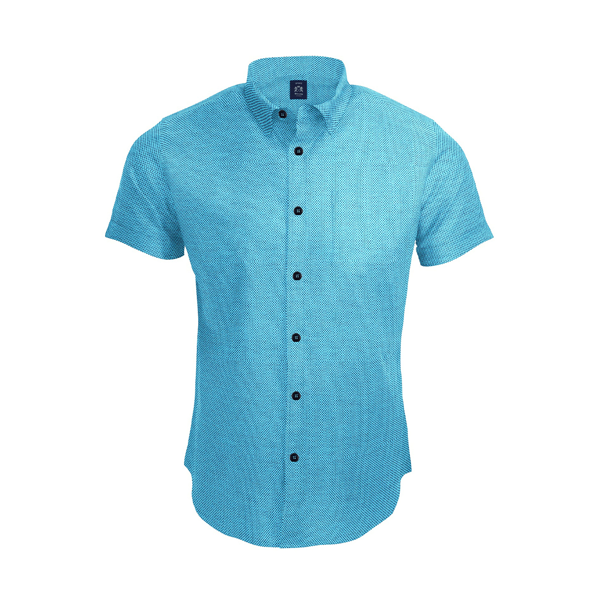 Envoy Sport Casual Tailor Fit Men's Short Sleeve Shirt - Image 2