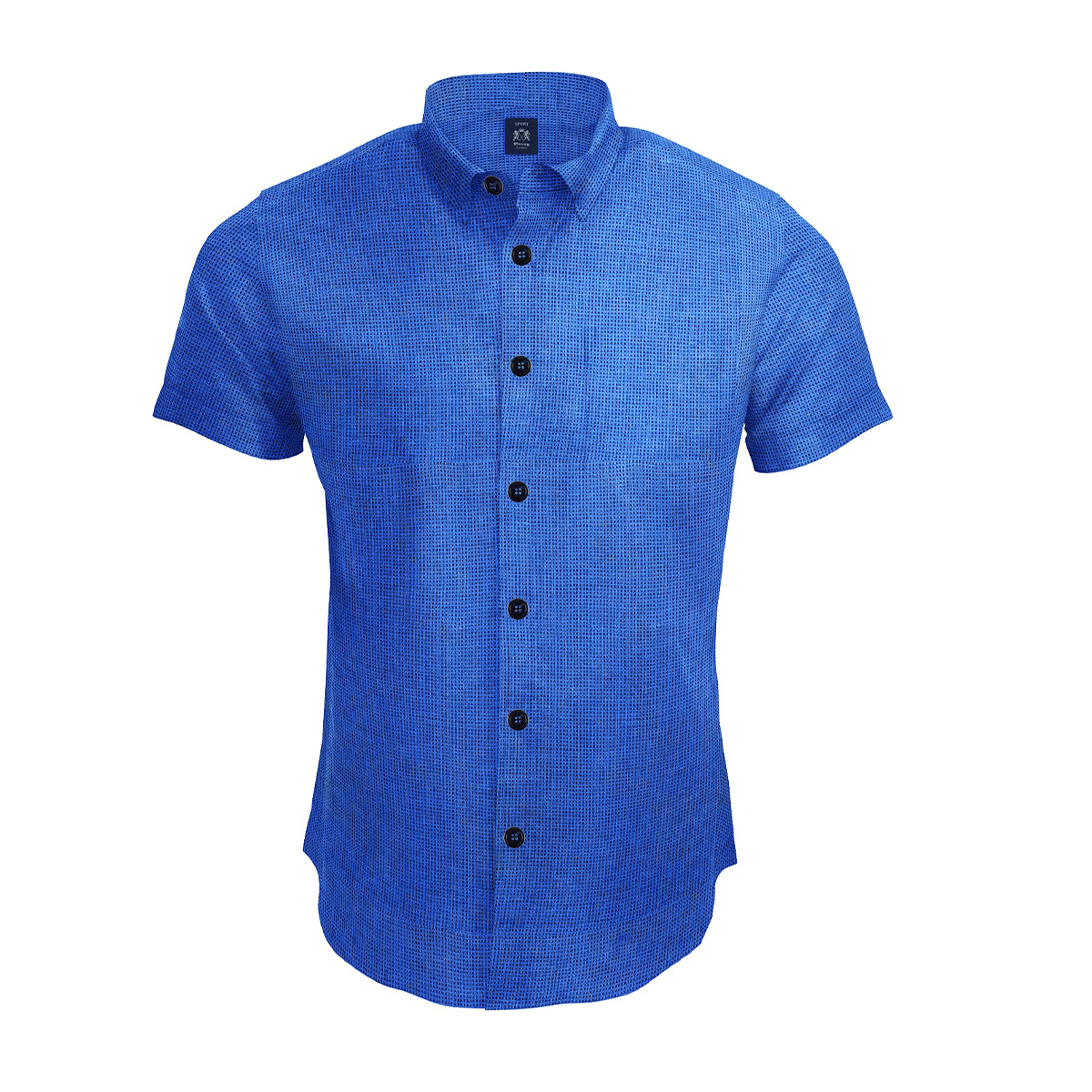 Envoy Sport Casual Wear Tailor Fit Men's Short Sleeve Shirt - Image 2