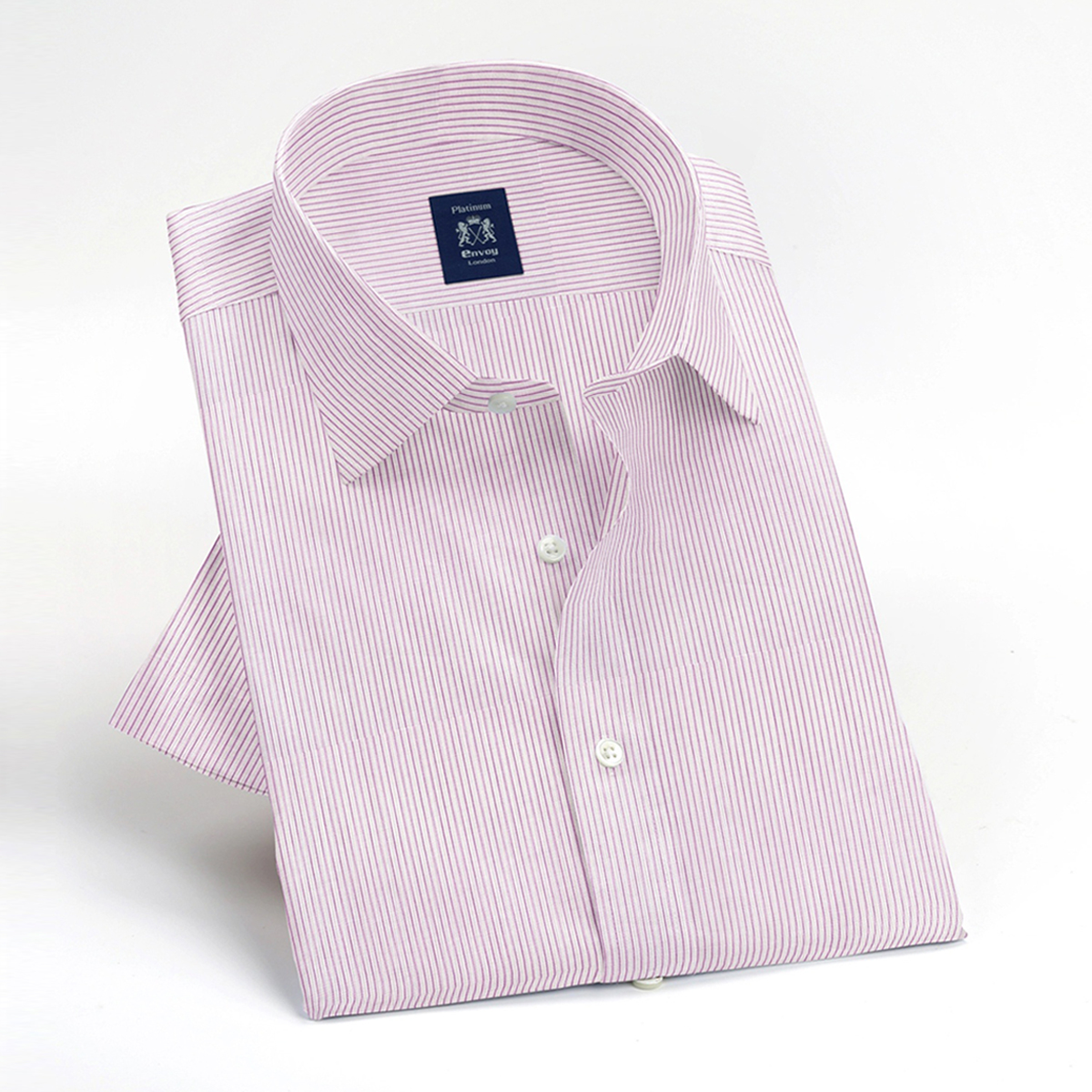 Envoy Platinum Men’s Light Purple Shirt - Image 3
