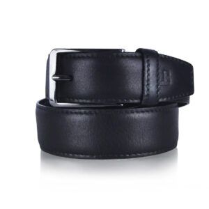 Le Bond Designer Wear Men’s Black Belt