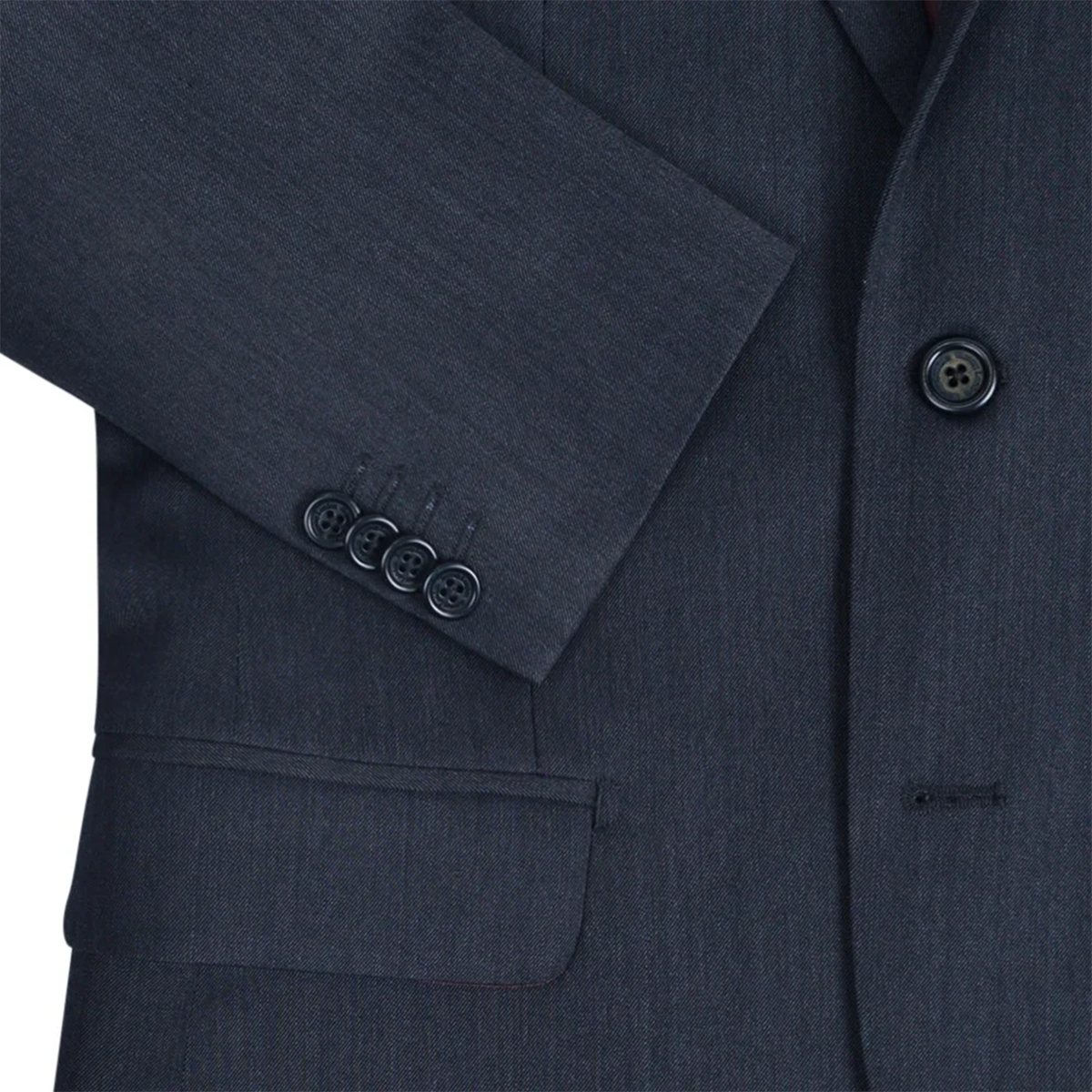 Envoy Classic Men’s Charcoal Grey Slim Fit Suit - Image 3