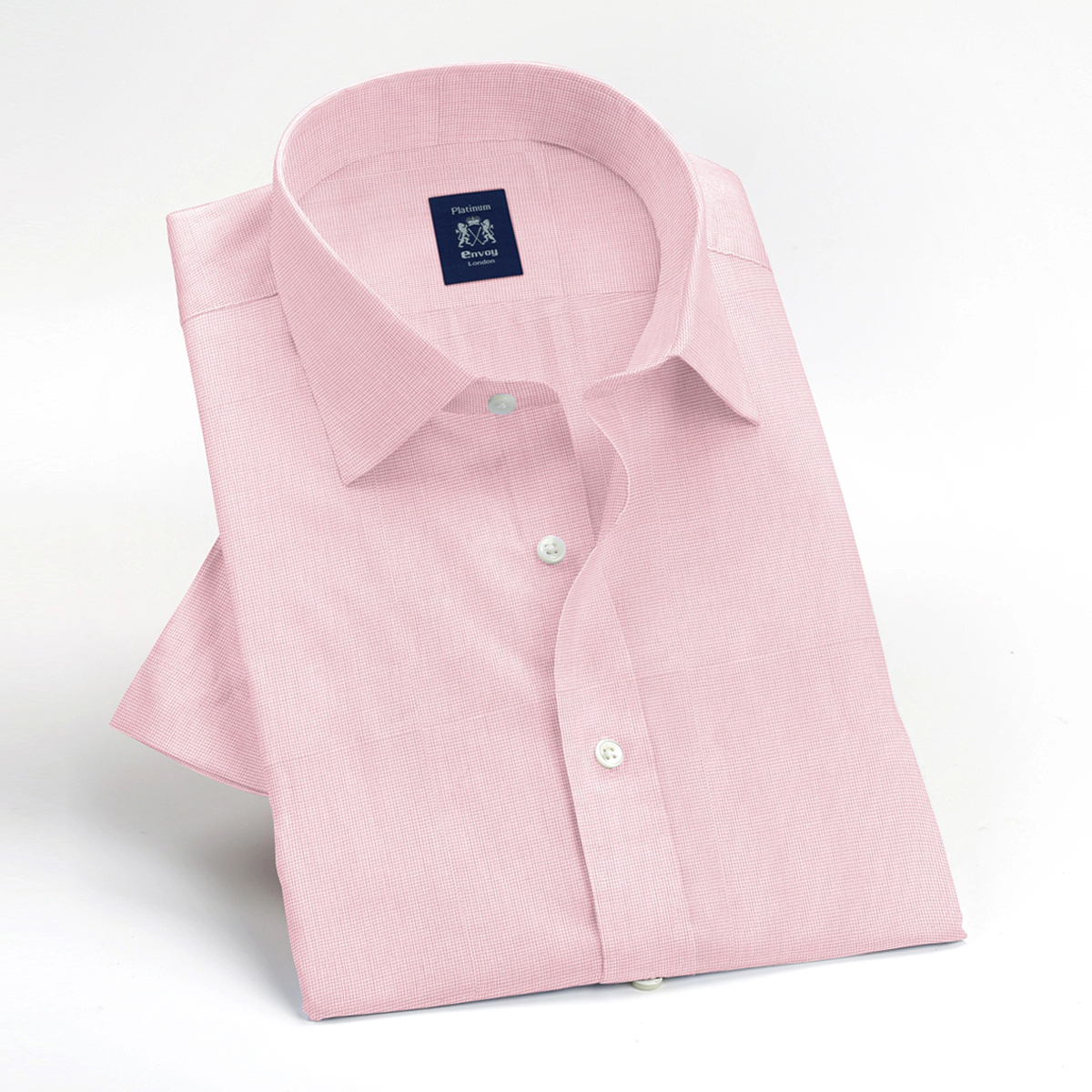 Envoy Platinum Men’s Peach Shirt - Image 3