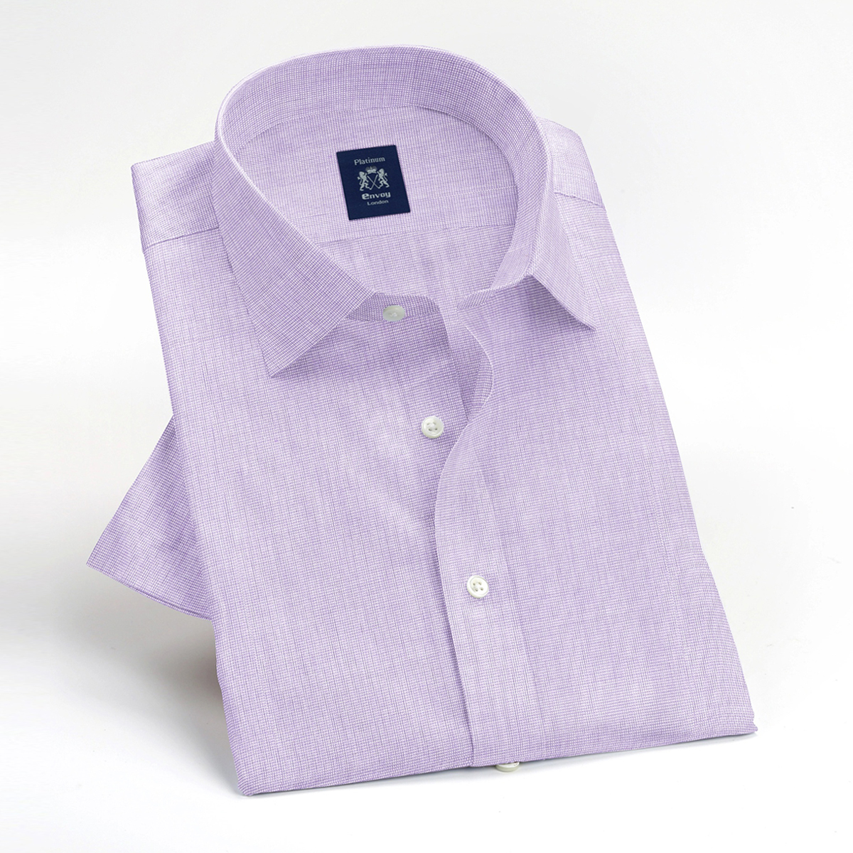 Envoy Platinum Men’s Purple Shirt - Image 3
