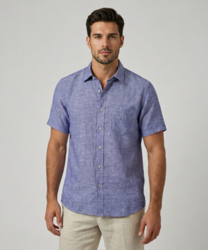 Envoy Men’s Casual Linen Shirt