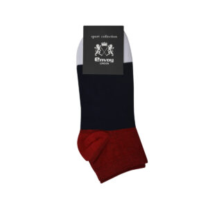 Envoy Classic Men’s Ankle Length Casual Socks-White