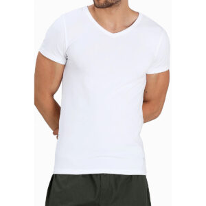 Le Bond Designer Wear Men’s White Color Vest With Sleeves