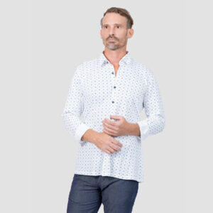 Envoy Sport Casual Tailor-Fit Long Sleeve Shirt