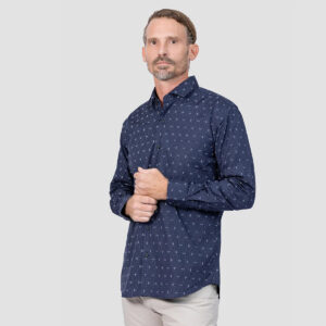 Envoy Italy Men’s Casual Party Wear Floral Shirt Tailor Fit