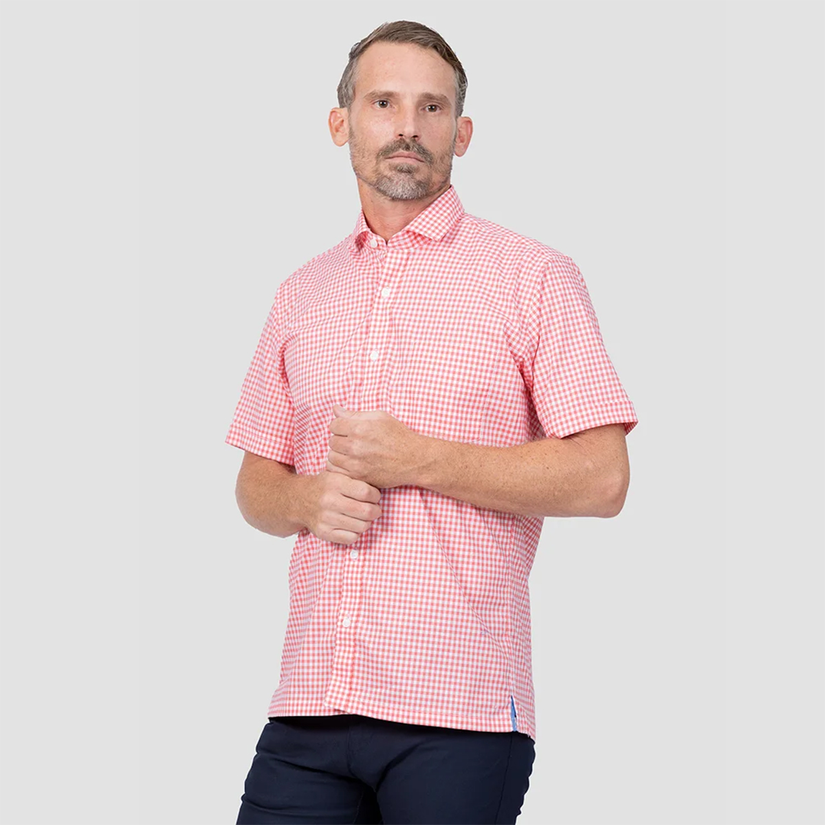 Envoy Sport Men’s Casual Regular Fit Shirt Short Sleeve