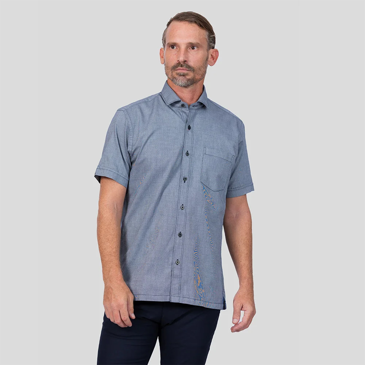 Envoy Sport Men’s Casual Regular Fit Shirt Short Sleeve
