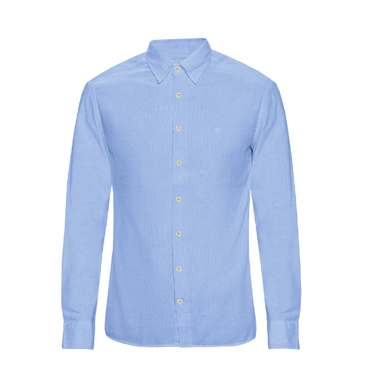 Le Bond Purple Club Blue Slim Fit Long Sleeve Men’s Shirt - Image 2