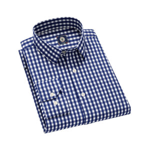 LB Sport Blue Slim Fit Long Sleeve Men’s Shirt