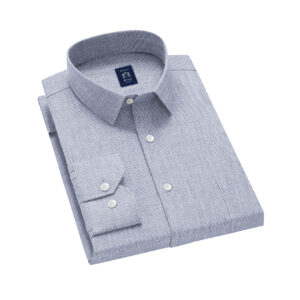 Envoy Platinum Blue Tailor Fit Long Sleeve Men’s Shirt