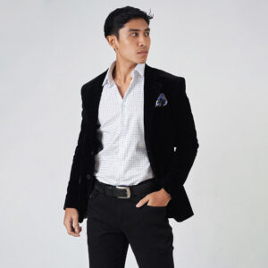 Envoy Men’s Black Slim Fit Jacket