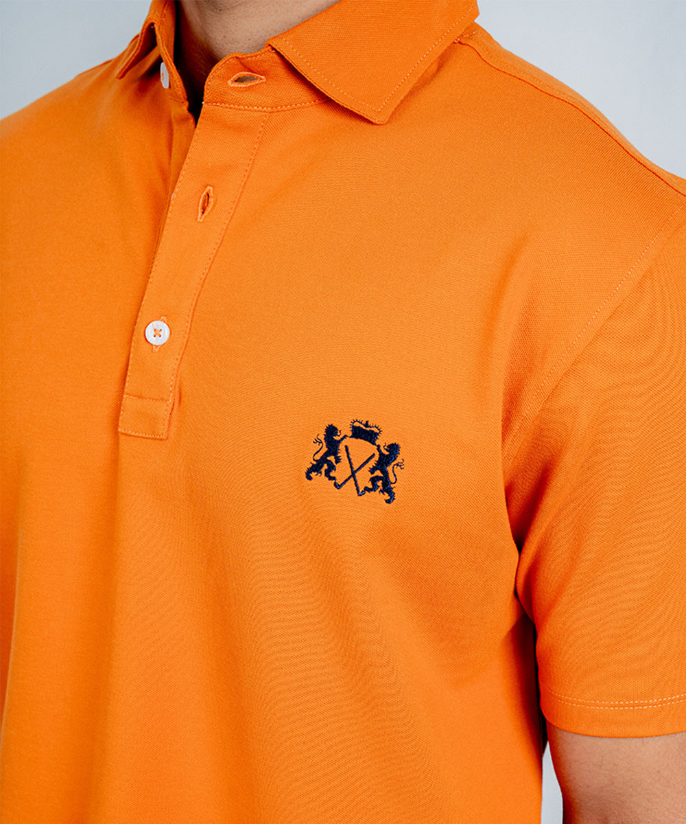 Envoy Sport Men’s Orange Regular Fit T-Shirt - Image 4