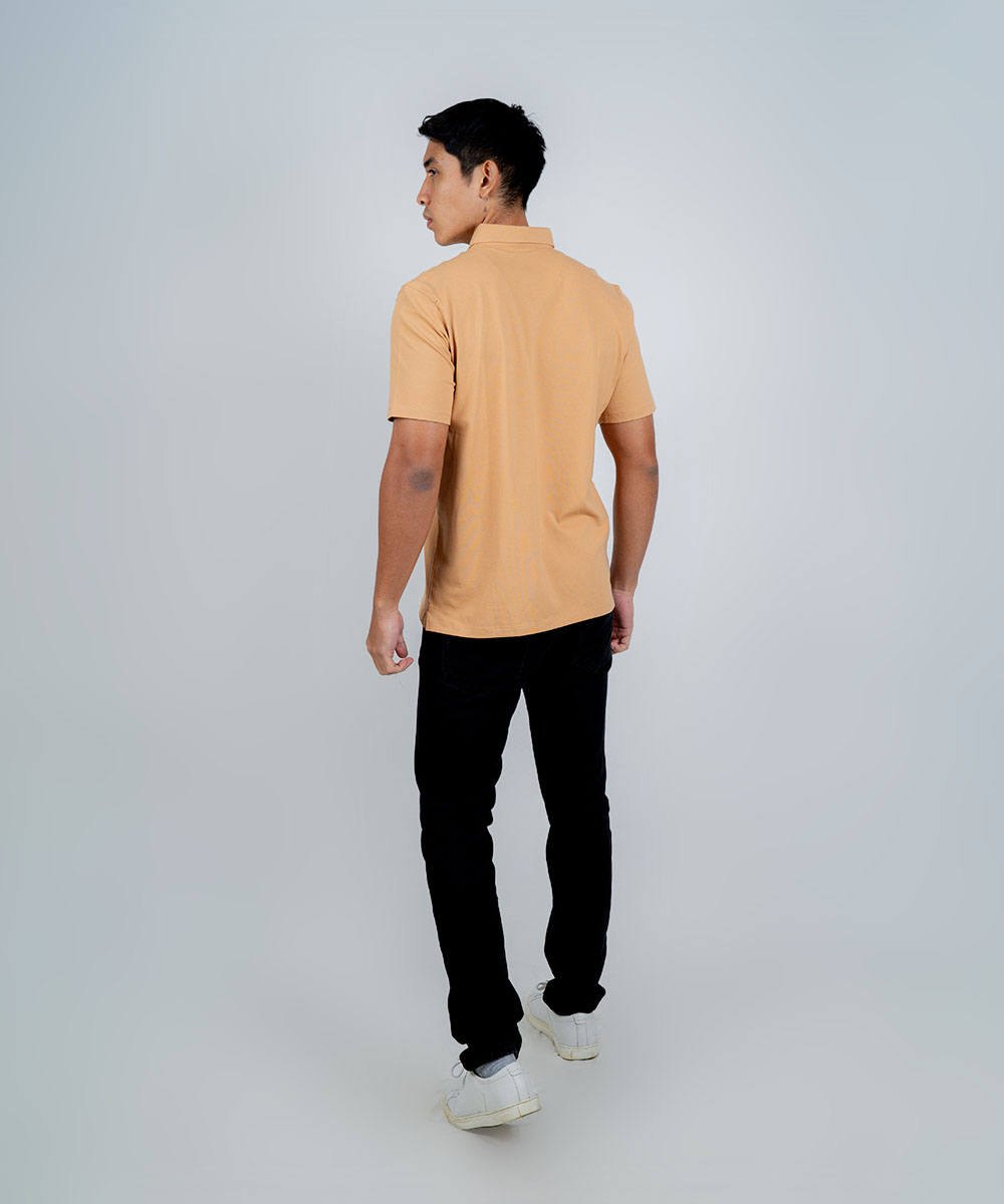 Envoy Sport Men’s Beige Regular Fit T-Shirt - Image 4