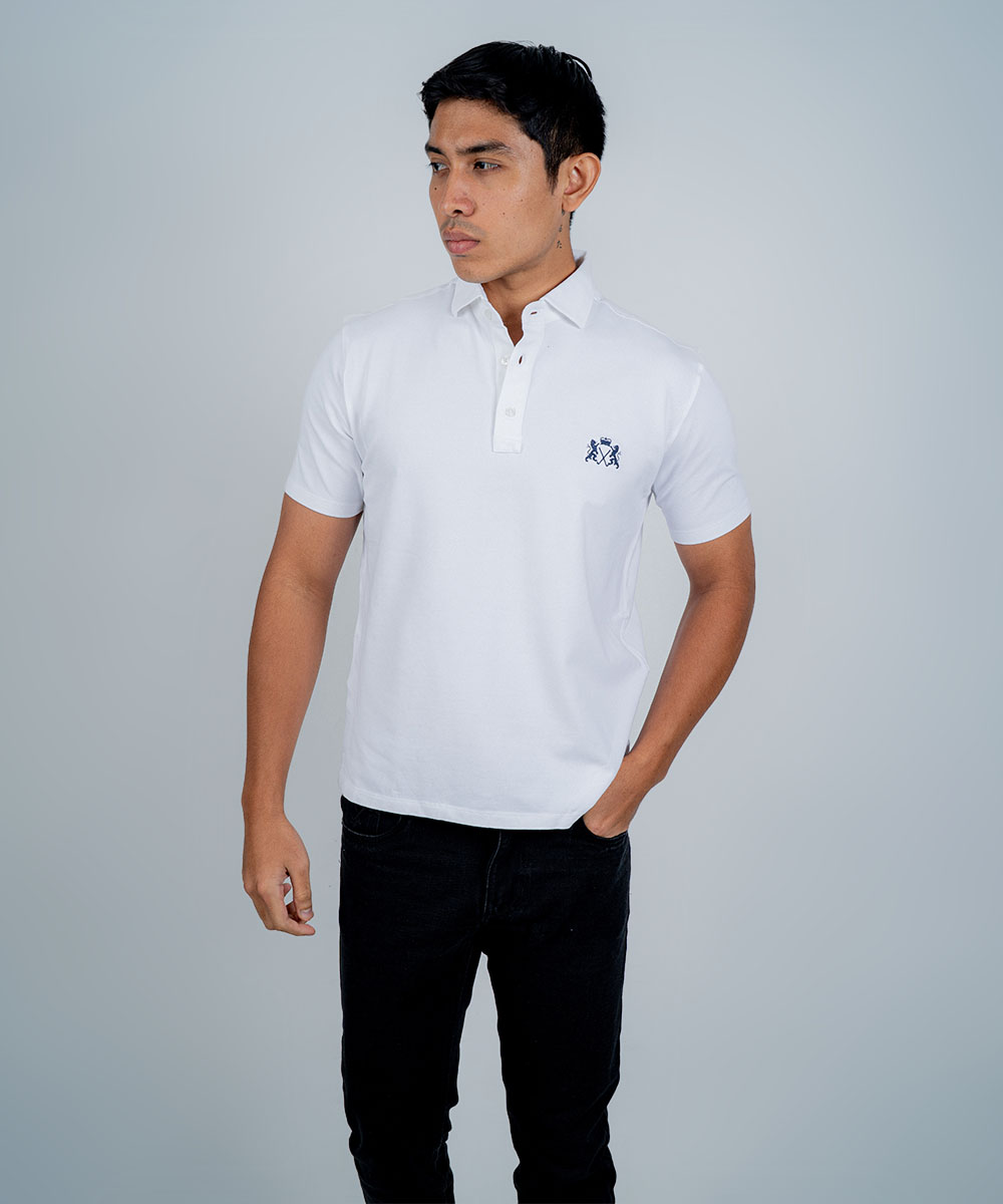 Envoy Sport Men’s White Regular Fit T-Shirt - Image 2