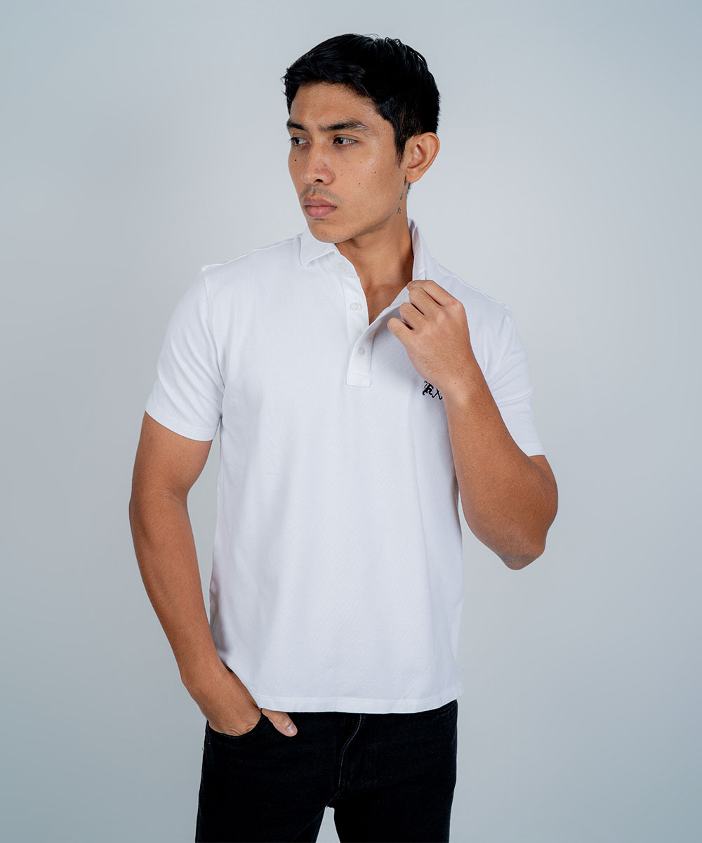 Envoy Sport Men’s White Regular Fit T-Shirt - Image 3
