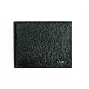 Envoy Classic Black Full-Grain Leather Wallet