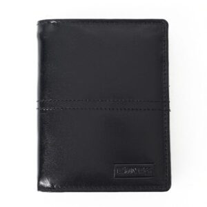 Envoy Classic Black Shine Full-Grain Leather Wallet