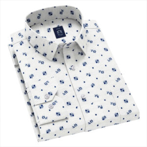 Envoy Sport Men’s Blue Tailor Fit Long Sleeve Knit Shirt