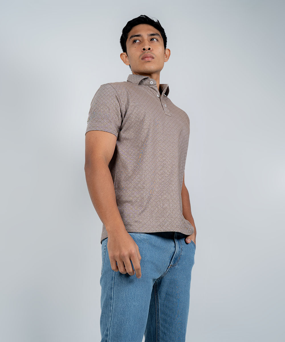 Envoy Sport Men's Brown Regular Fit T-Shirt - Image 2