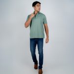 Envoy Sport Men's Green Regular Fit T-Shirt - Image 2