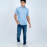 Envoy Sport Men’s Light Blue T-Shirt - Image 2