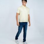 Envoy Sport Men’s Yellow Regular Fit T-Shirt - Image 3