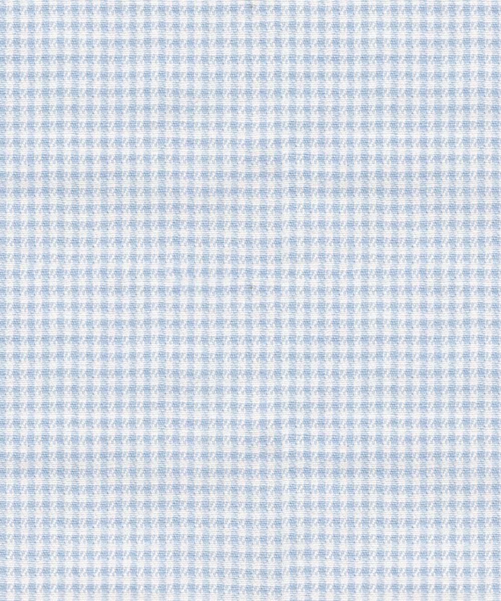 White/ Blue Check Shirting - Envoy Premium - Image 3