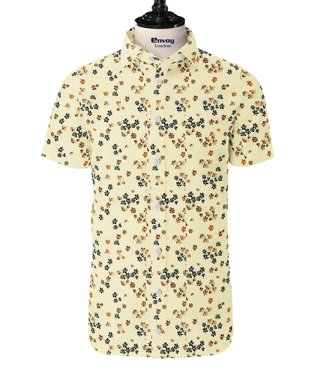 Envoy Classic Earthy Green Cotton Floral - Image 2