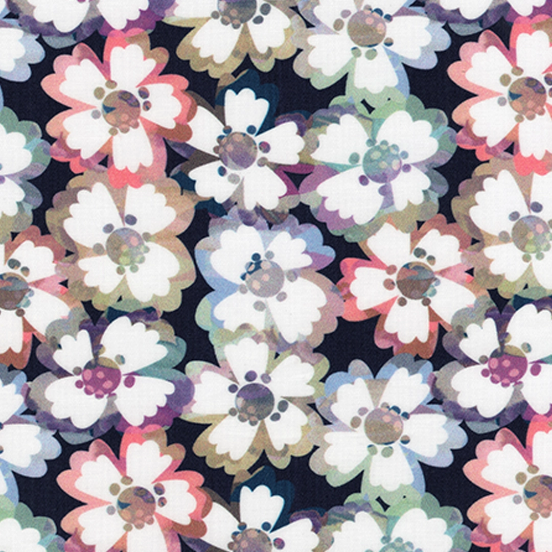 Envoy Classic Multicolor Floral Cotton Lycra Shirt - Image 3