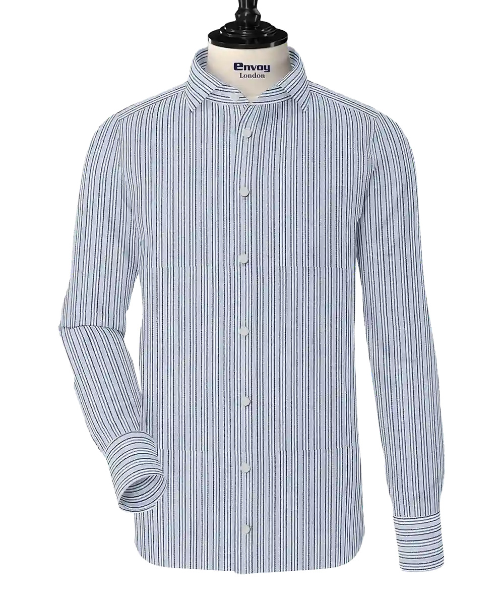 Sky Blue Striped