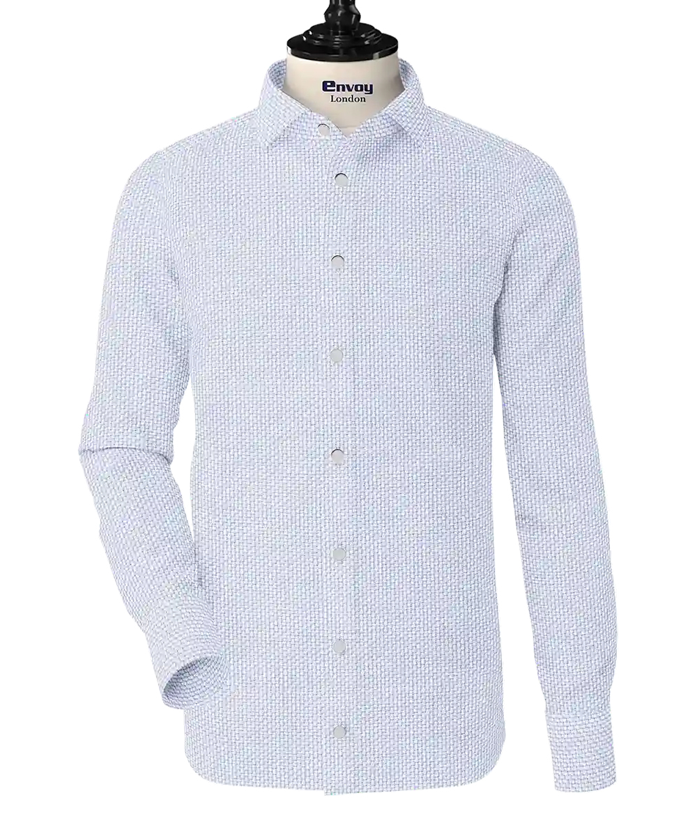Blue Textured