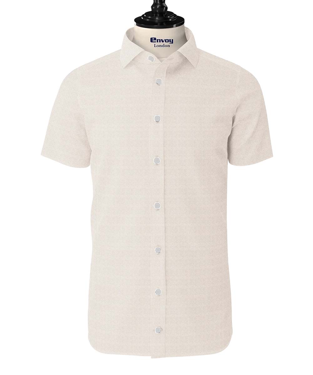 Beige Design Shirting - Envoy Premium - Image 2