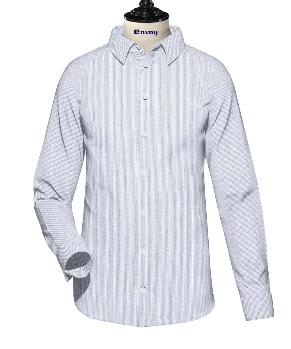 White & Blue Stripes