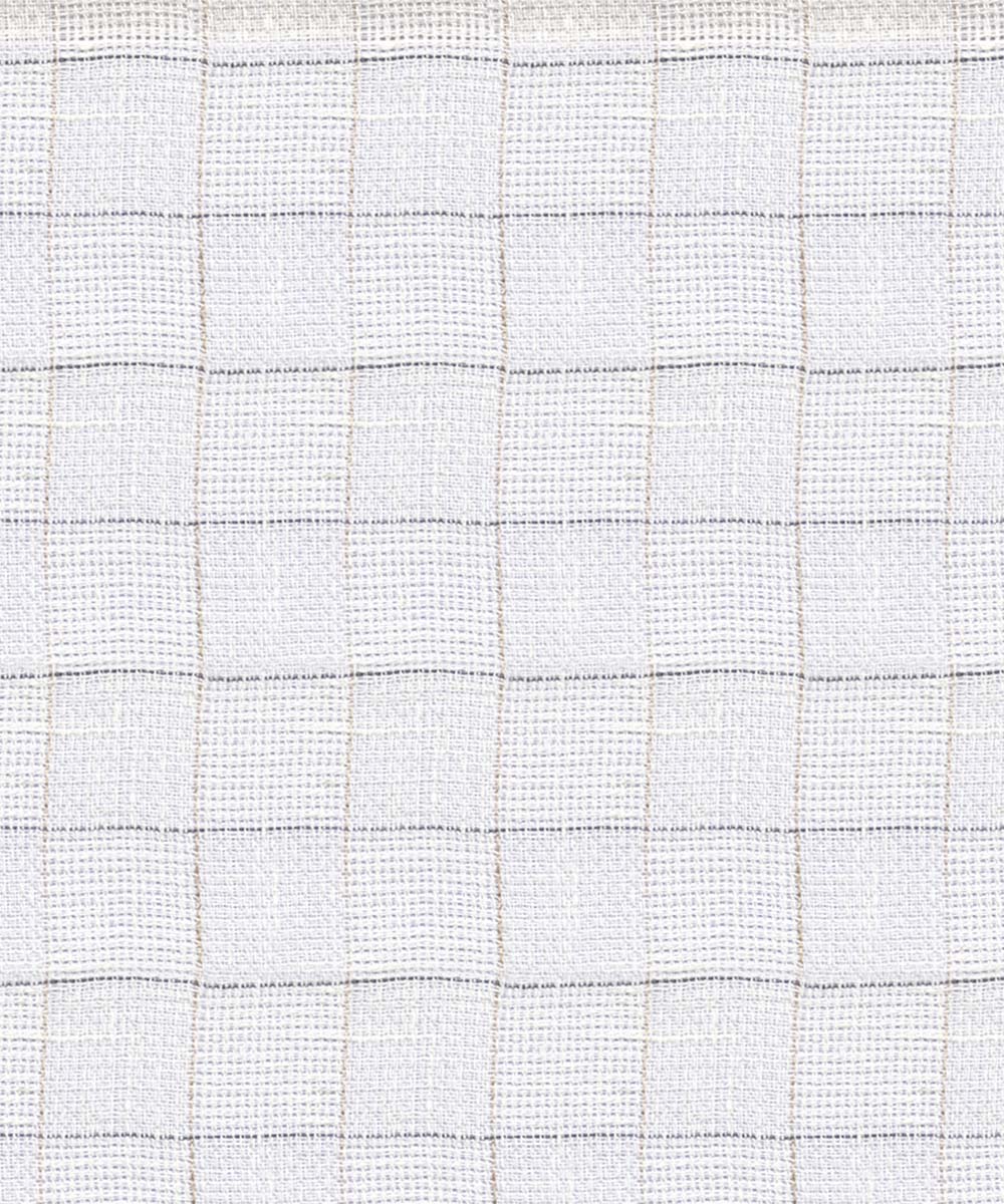 Envoy Linen Shirt - Off White Check - Image 3