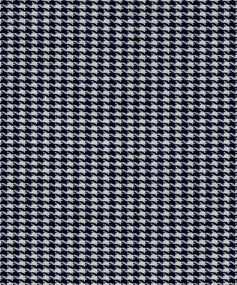 Black Patterned Cotton Fabric - Image 3